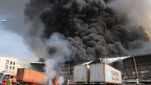 Wood-processing factories face fire risks during dry season