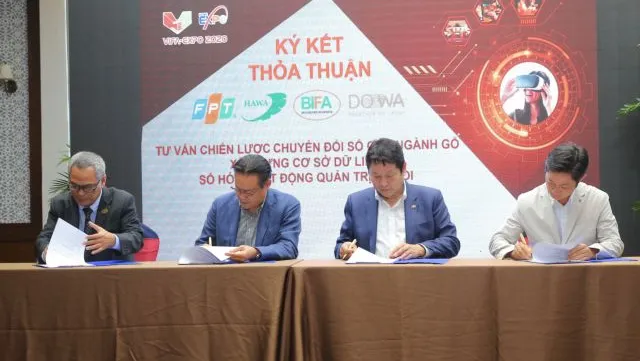 Deals signed to promote wood processing sector’s digital transformation