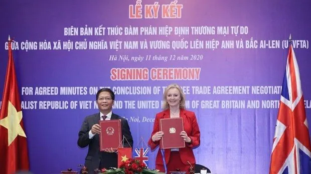 UK-Vietnam FTA to become effective from 23:00 on December 31