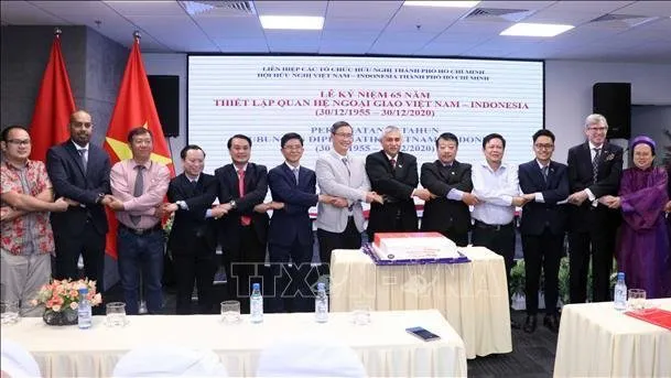 Vietnam-Indonesia diplomatic ties marked in HCM City