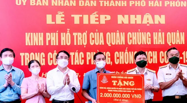 More support for Hai Phong in COVID-19 fight