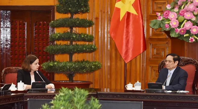 Prime Minister Pham Minh Chinh receives Australian Ambassador