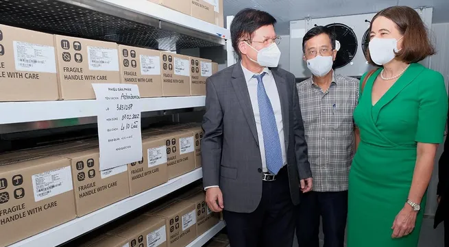 PM thanks Australia for COVID-19 vaccine donation