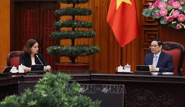 Prime Minister Pham Minh Chinh receives Australian Ambassador