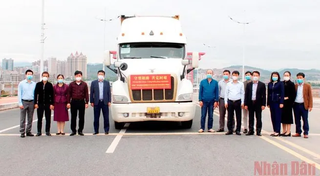 Quang Ninh receives anti-pandemic aid from China’s Guangxi province