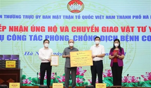 Hanoi’s Fatherland Front receives US$8 million for COVID-19 fight