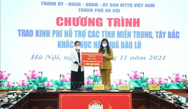 Hanoi offers relief aid to disaster-hit provinces