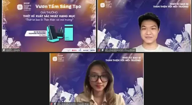 SCGP Packaging Design Challenge Vietnam 2021 introduces the next generation for the industry