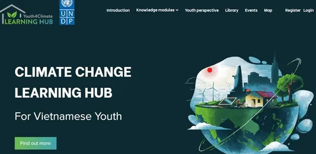 UNDP debuts climate change news portal for Vietnamese youth