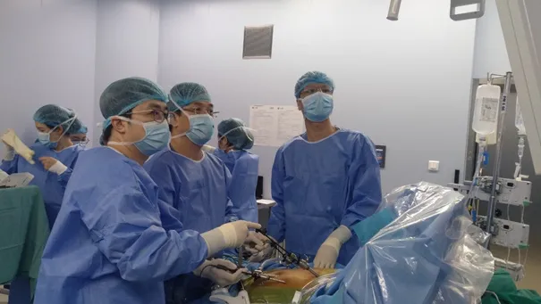 First endoscopic surgery to take liver from living donor performed