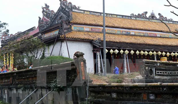 Thai Hoa Palace undergoes major restoration