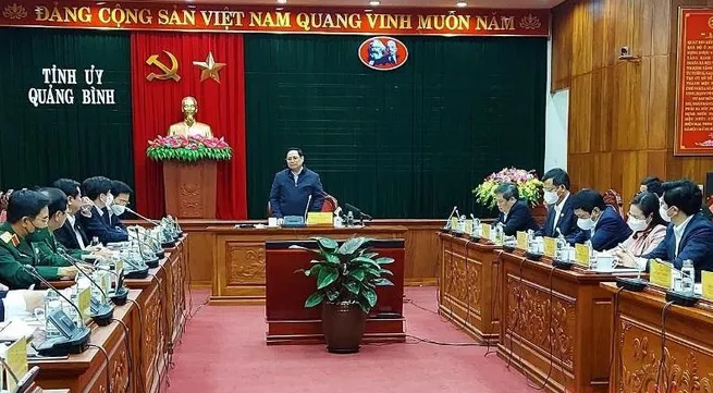 PM holds working session with Quang Binh’s leaders