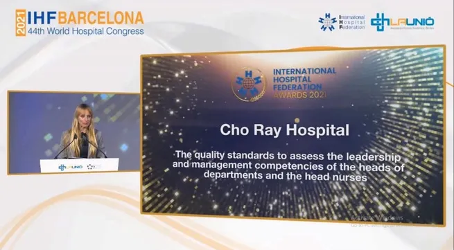 Cho Ray Hospital receives honourable mention at International Hospital Federation awards