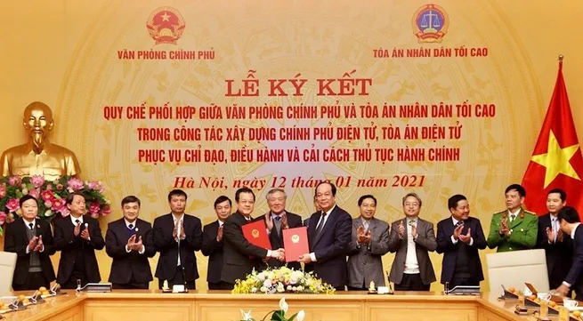Regulation on coordination in building e-Government and e-court signed