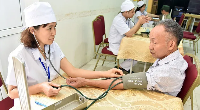 Caring for the elderly through health and social insurance policies