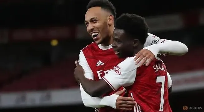 Football: Aubameyang double gives Arsenal win over Newcastle