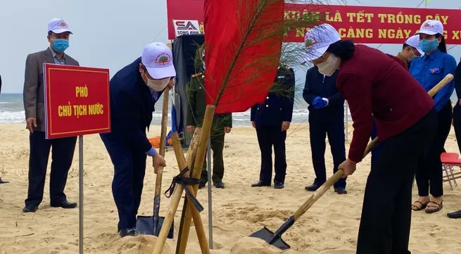 Vice President launches tree-planting festival in Quang Binh