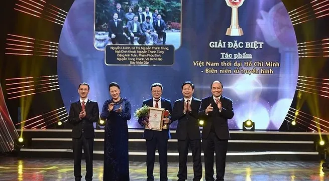 65 prizes to be presented at National Press Awards on Party Building 2021