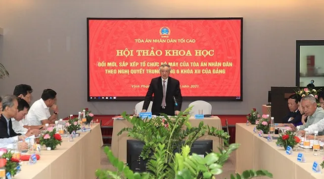 Seminar discusses rearrangement of People’s Court apparatus