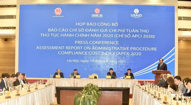 Index for administrative procedure compliance costs in 2020 released