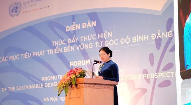 Promoting implementation of sustainable development goals from a gender perspective