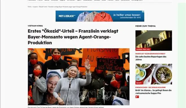 French law firm affirms support for Vietnamese AO victim's lawsuit