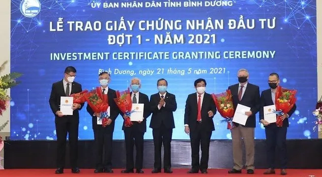 Five FDI projects worth nearly US$1 billion licensed in Binh Duong