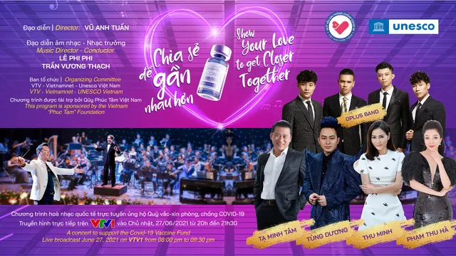 Special online symphonic concert to support COVID-19 Vaccine Fund