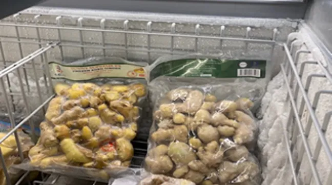 Frozen Vietnamese ginger products favoured in Australia