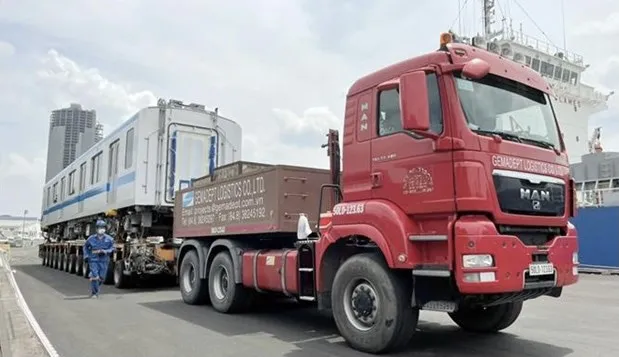 Two more trains Metro Line No.1 arrives in Ho Chi Minh City