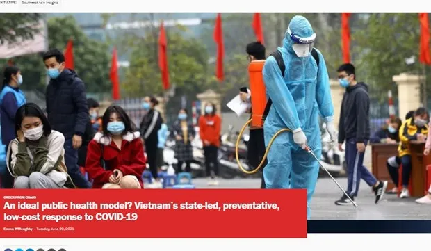 Vietnam has strong, durable institutions for protecting public health: Brookings website