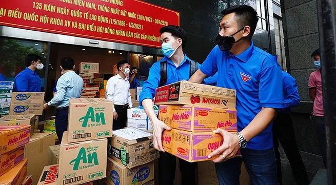 Youths of Central Agencies Bloc support frontline against pandemic