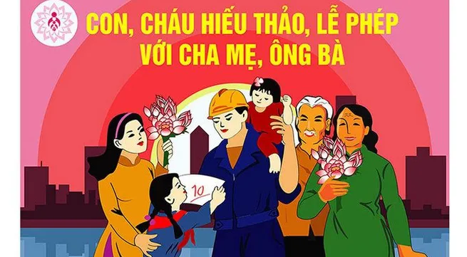 Promoting cultural values of Vietnamese families