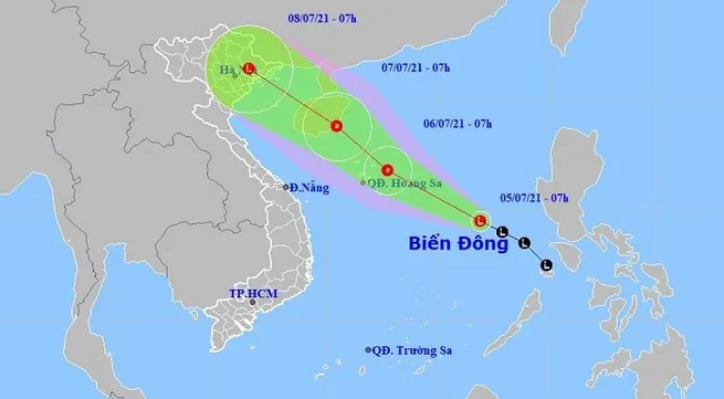 New tropical depression forecast to develop further