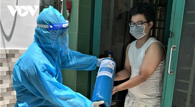 First “oxygen ATM” launched in HCM City amid COVID-19