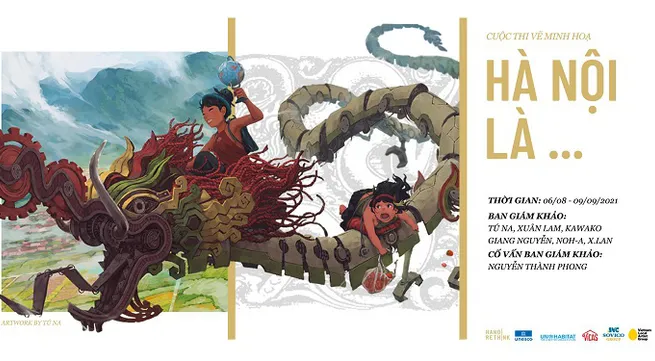 Illustration contest themed “Hanoi is...' calls for participants