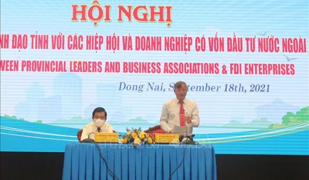 Dong Nai authorities hold dialogue with FDI firms