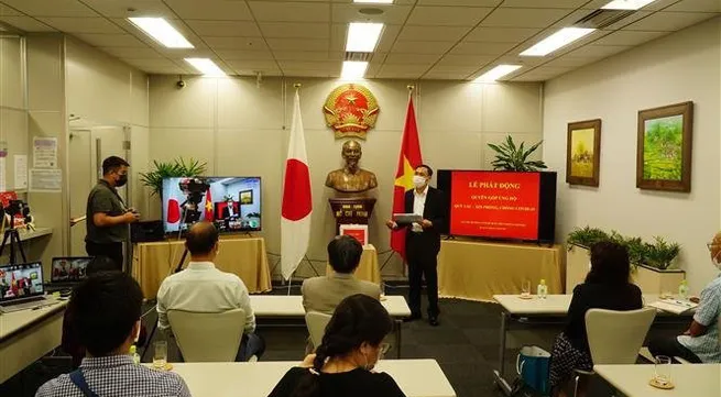 Vietnamese Consulate General in Japan raises fund for COVID-19 fight at home