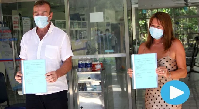 British man gives thanks as he makes full recovery