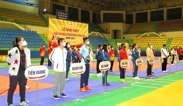 National Taekwondo Championship 2021 opens in Thua Thien-Hue