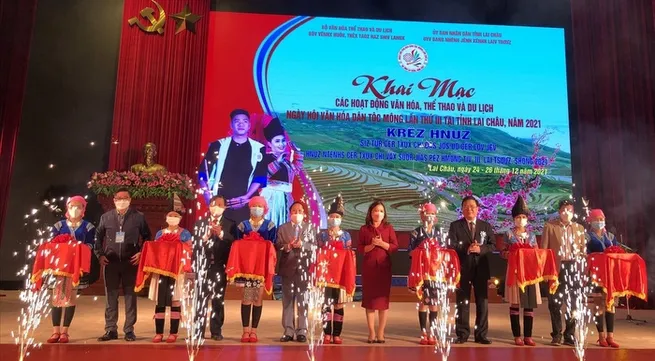 Mong ethnic cultural festival opens in Lai Chau province