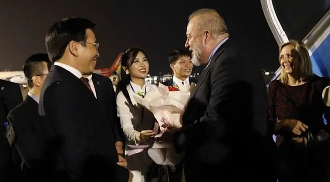 Cuban Prime Minister arrives, begins official friendship visit