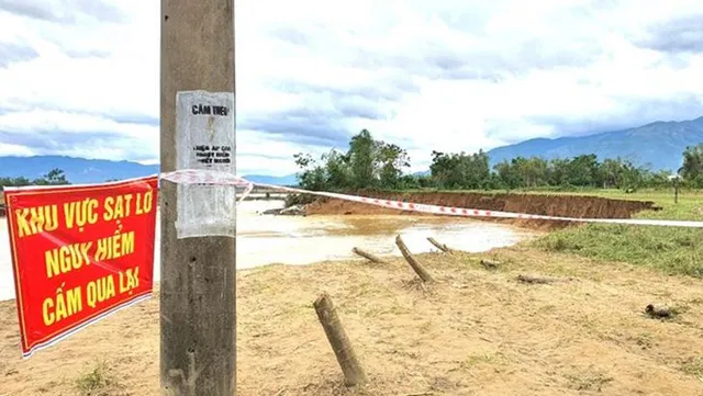 Quang Nam province declares riverbank erosion emergency