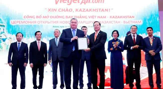 Vietjet opens direct flights between Vietnam and Kazakhstan