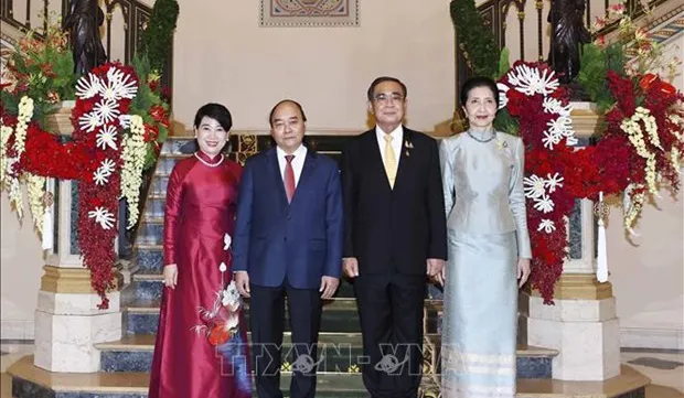 Vietnamese President holds talks with Thai Prime Minister