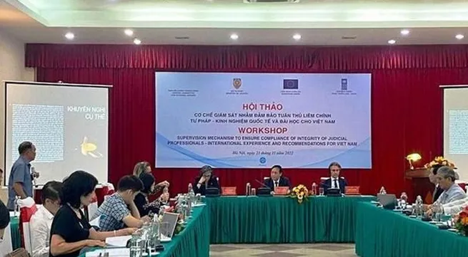 Workshop looks into integrity compliance of judicial professionals