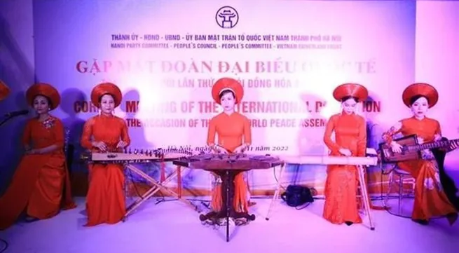 Hanoi leaders meet int'l guests attending WPC's 22nd Assembly