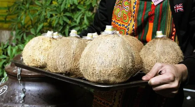 Coconut wine: A special drink from Ben Tre