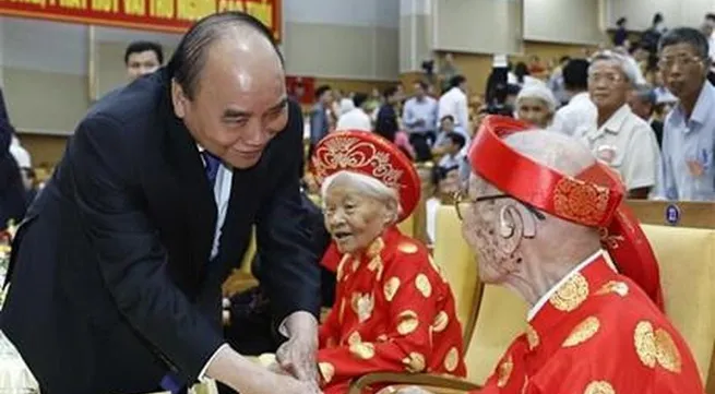 President attends ceremony for Action Month for Elderly