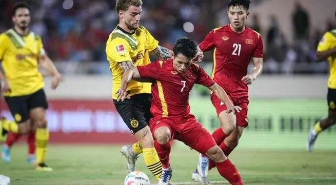 Vietnam defeat Dortmund 2-1 in friendly match